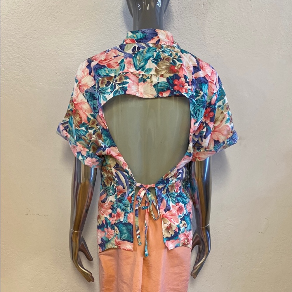 Upcycled / Refashioned Vintage Shirt, XS - M